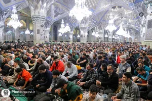 مناجات خوانی ماه مبارک رمضان در حرم مطهر رضوی