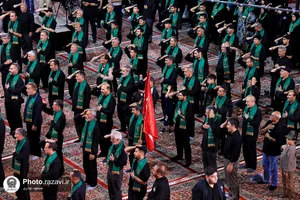 عزاداری سنتی شب دوم محرم در &laquo;حسینیه حرم&raquo;