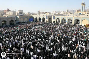 اقامه نماز عید سعید فطر در حرم مطهر رضوی-2