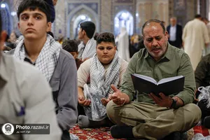 تشرف دانش&zwnj;آموزان زیارت اولی استان خوزستان به حرم مطهر رضوی
