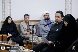دیدار کارکنان نمونه با تولیت آستان قدس رضوی