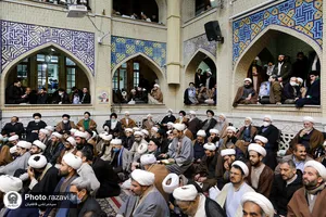 تجمع حوزویان خراسان در دفاع از مرجعیت
