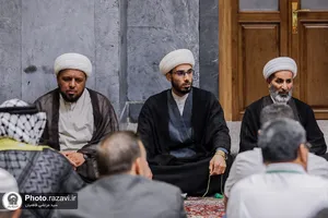 تشرف موکب داران سامرا به حرم مطهر رضوی