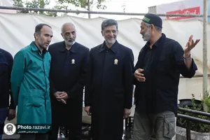 بازدید قائم مقام تولیت آستان قدس رضوی از مواکب بنیاد کرامت رضوی