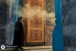 شوق وصال در هوای پاییزی حرم  