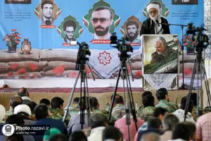 مراسم یادبود شهید یوسف کلاهدوز و سرداران و امیران شهید شهرستان قوچان