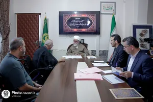  دیدار مردمی تولیت آستان قدس رضوی 