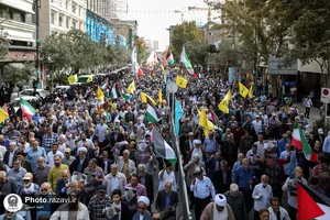 راهپیمایی ضدصهیونیستی &laquo;جمعه خشم&raquo; در مشهد