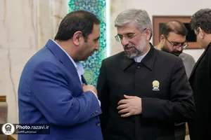 تشرف جمعی از عوامل رسانه ملی به حرم مطهر رضوی