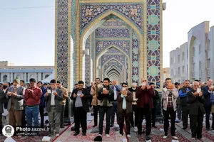 اقامه نماز عید سعید فطر در حرم مطهر رضوی - 2