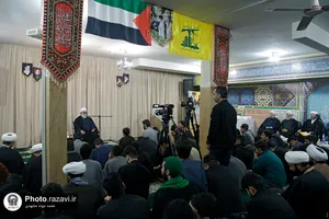 حضور تولیت آستان قدس رضوی در مدرسه علمیه امام خمینی (ره) مشهد