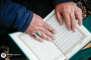 ترتیل خوانی قرآن کریم در مسجد گوهرشاد حرم مطهر رضوی
