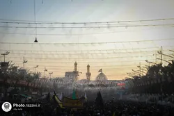 Mourning Ceremonies on the Eve of Arbaeen in the Holy City of Karbala