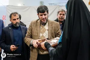 بازدید رییس سازمان علمی، فرهنگی و مدیرکل نذورات آستان قدس رضوی از نمایشگاه بانوان کارآفرین