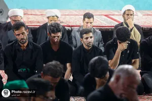 عزاداری هیئات مذهبی خراسان جنوبی در حسینیه حرم