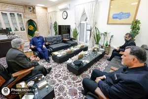 دیدار مردمی مدیر عالی حرم مطهر رضوی