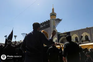 عزاداری روز شهادت امام رضا علیه&zwnj;السلام در حرم مطهر رضوی