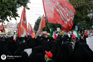 راهپیمایی روز عفاف و حجاب در مشهد