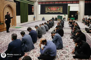 مراسم عزاداری دهه اول محرم در ساختمان ثامن