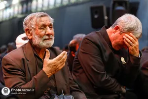 مجلس روضه فاطمیه در حرم مطهر رضوی-2