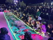 گرامیداشت یاد شهدا با برپایی سفره حضرت رقیه (س) در موکب رضوی ساوه/ گزارش ویدئویی