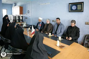 حضور مدیر عالی حرم مطهر امام رضا علیه&zwnj;السلام در دفتر رسانه&zwnj;های استان خراسان رضوی
