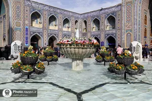 آماده سازی حرم مطهر رضوی در آستانه میلاد جوادالائمه علیه&zwnj;السلام