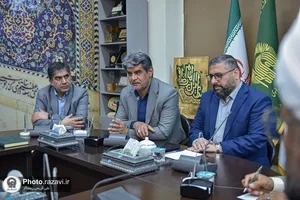 بازدید مدیران مدارس امام رضا علیه&zwnj;السلام از رواق خدمت حرم مطهر رضوی
