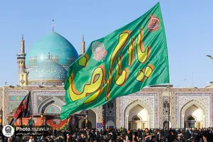 مراسم چهارپایه خوانی شهادت امام رضا علیه&zwnj;السلام