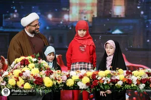 ضبط برنامه تلویزیونی شب یلدا در حرم مطهر رضوی