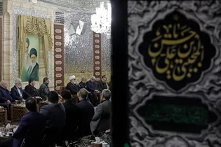 دیدار جمعی از نمایندگان اصناف مشهد با تولیت آستان قدس رضوی