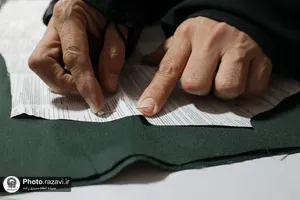 دوخت لباس و عروسک در خیاط خانه حرم مطهر رضوی