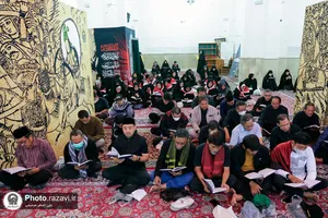 گردهمایی شیعیان اندونزی زبان مالایی در حرم مطهر رضوی