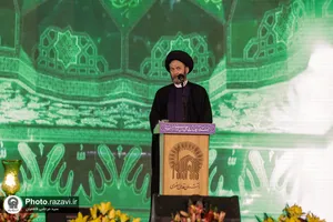 آیین خطبه&zwnj;خوانی شب میلاد امام رضا(علیه&zwnj;السلام) در حرم مطهر رضوی - 2