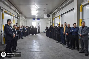 بازدید کارکنان آستان قدس رضوی از منطقه آزاد اقتصادی سرخس
