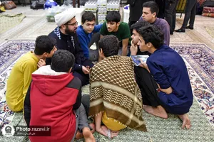 اعتکاف نوجوانان رضوی -1