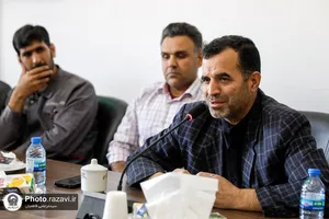نشست موکب&zwnj;داران دهه آخر صفر در حرم مطهر رضوی