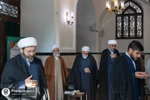 دیدار تولیت آستان قدس رضوی با طلاب مدرسه علمیه گوهرشاد
