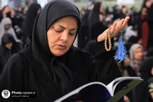 مراسم احیا شب بیست و یکم ماه مبارک رمضان در حرم مطهر رضوی-3