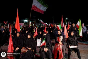 موکب جوانان رضوی در میدان دکتر شریعتی

