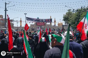 تشییع پیکر رهبر شهید انقلاب در مشهد مقدس-3
