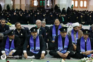 آیین خطبه&zwnj;خوانی خادمان عتبات مقدس ایران اسلامی