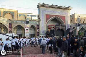 هیئت عزاداران خراسان جنوبی در حسینیه حرم