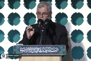 آیین خطبه خوانی شب شهادت امام رضا علیه السلام در حرم مطهر رضوی - 1