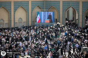 مراسم تحویل سال 1404 در حرم مطهر رضوی-2