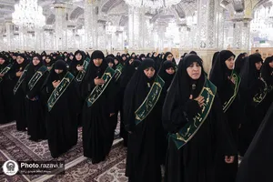 جشن خدام حرم مطهر رضوی در دهه کرامت