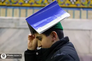 حضور نوجوانان دهه هشتادی در مراسم احیا ماه مبارک رمضان