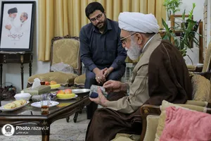 دیدار تولیت آستان قدس رضوی با خانواده شهدای بیت رهبری 