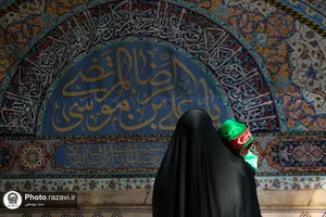 آیین معنوی &laquo;شیرخوارگان حسینی&raquo; در حرم مطهر رضوی