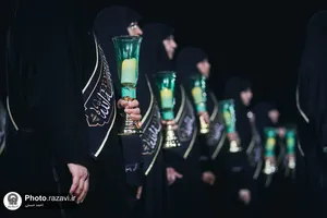 آئین خطبه&zwnj;خوانی شب عاشورا در حرم مطهر رضوی